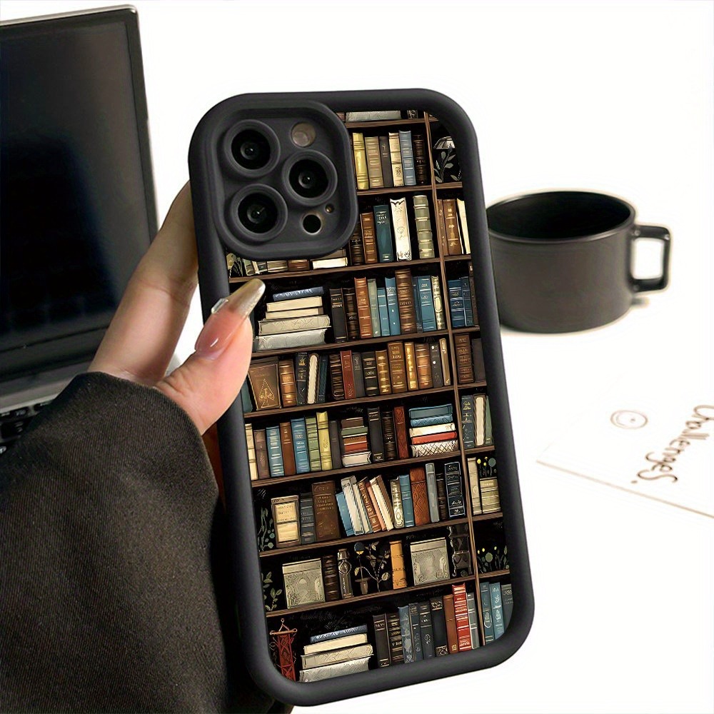 Bookshelf - Coque de téléphone à motif créatif