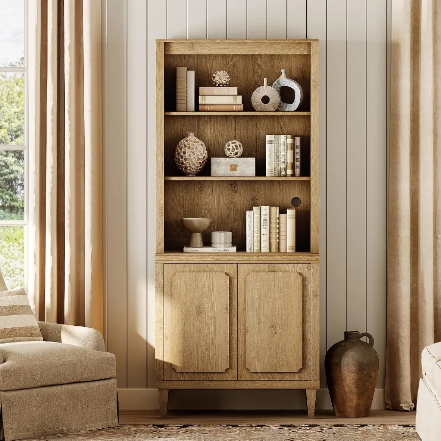 72,8 Étagère haute avec portes - Bookshelf avis et prix