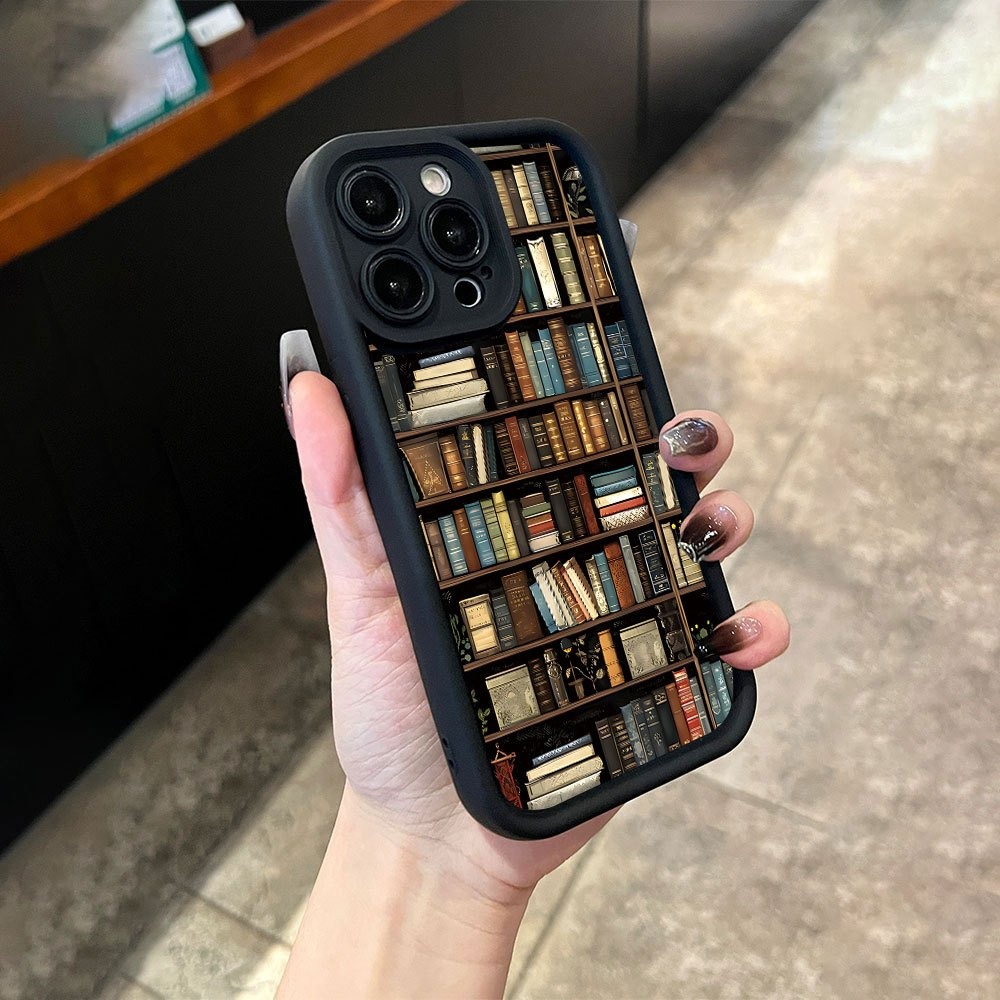 Coque de téléphone à motif cré - Bookshelf avis et prix
