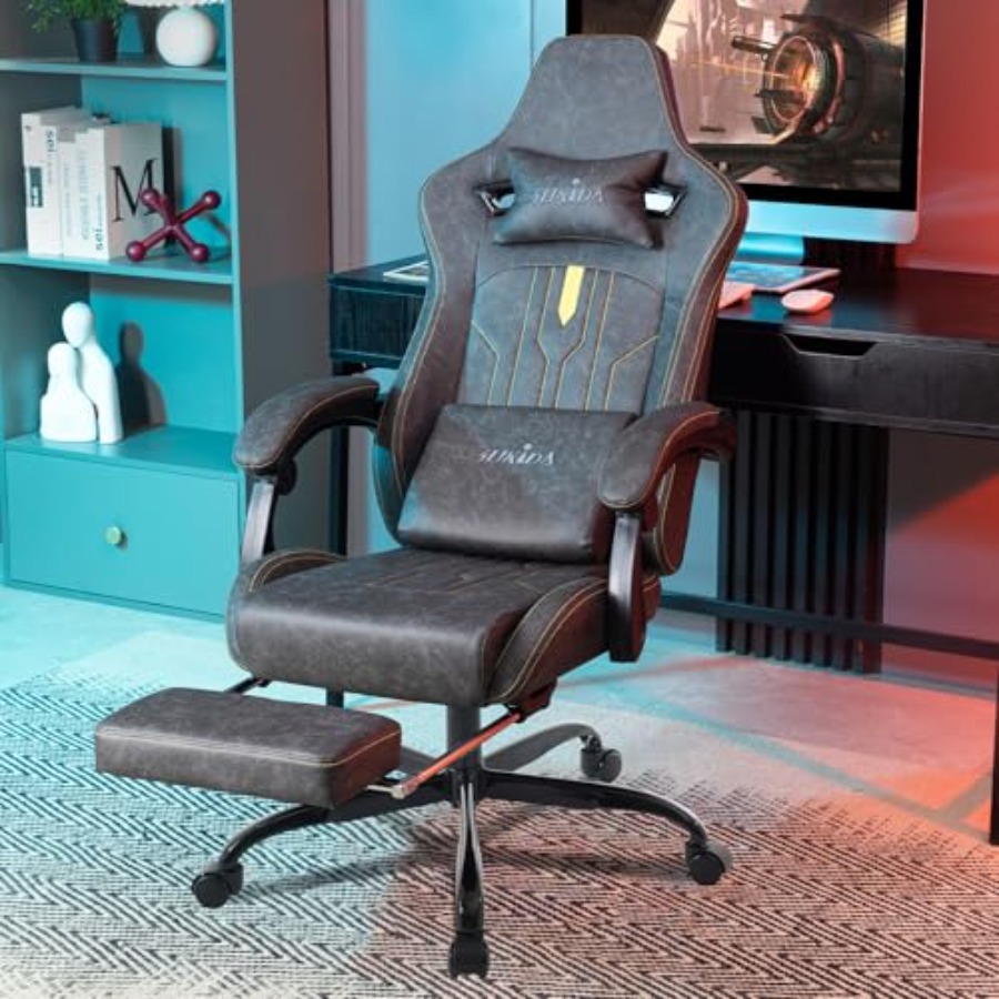 Chaise de jeu avec repose-pied - Office Chair Cushion avis et prix