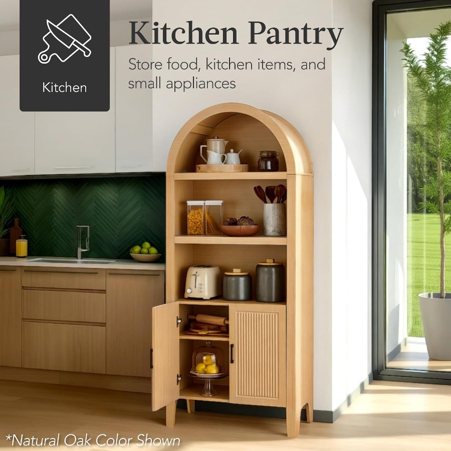 Armoire de garde-manger arquée - Bookshelf avis et prix