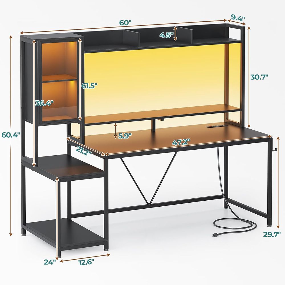 Bureau de jeu de 60 pouces ave - Standing Desk avis et prix