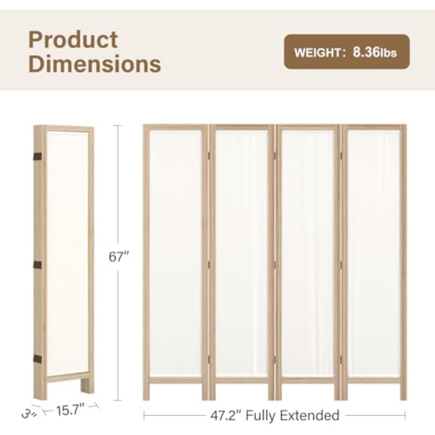 Paravent de séparation de pièc - Partition Screen Divider avis et prix