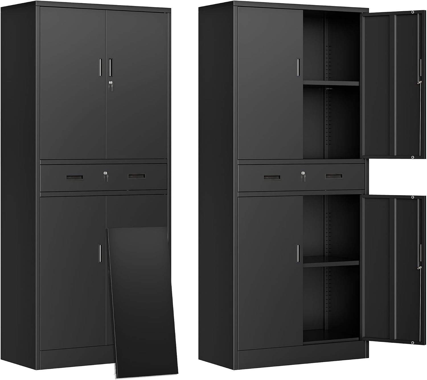 Armoire de rangement haute en  - File Cabinet avis et prix