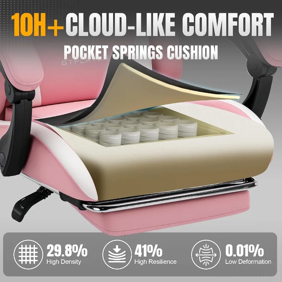 Chaise de jeu avec repose-pied - Office Chair Cushion avis et prix