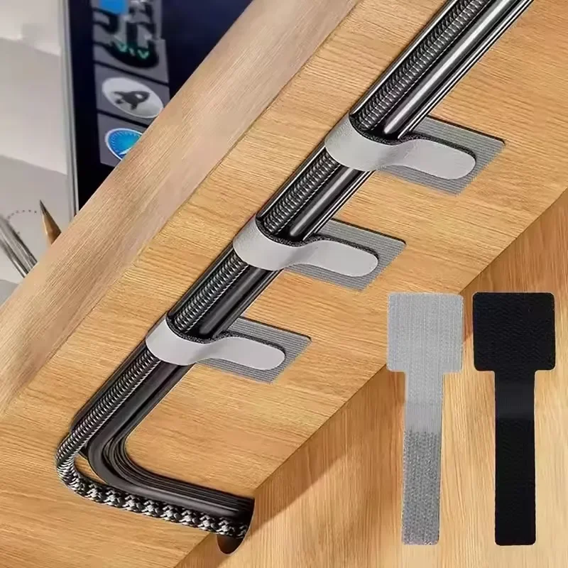 Serre-câbles réutilisables, or - Desk Organizer avis et prix