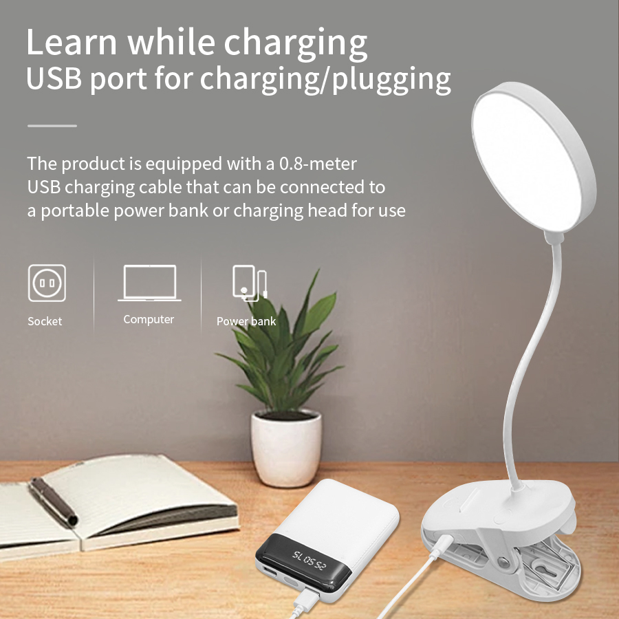 Lampe de bureau à clip LED 360 - Desk Lamp avis et prix